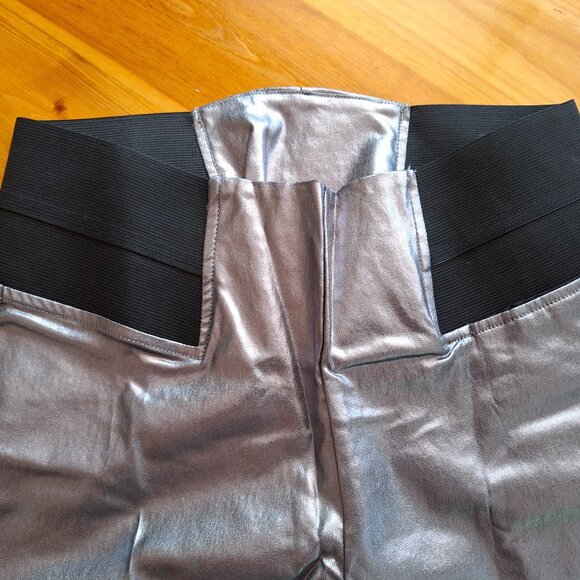 Simply Vera Coated-Denim Leggings - Picture 3 of 10